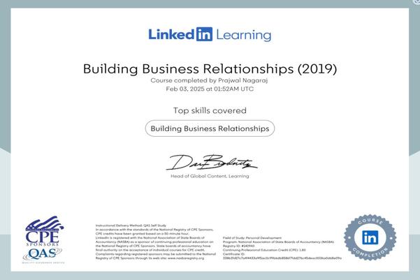 Business Relationships