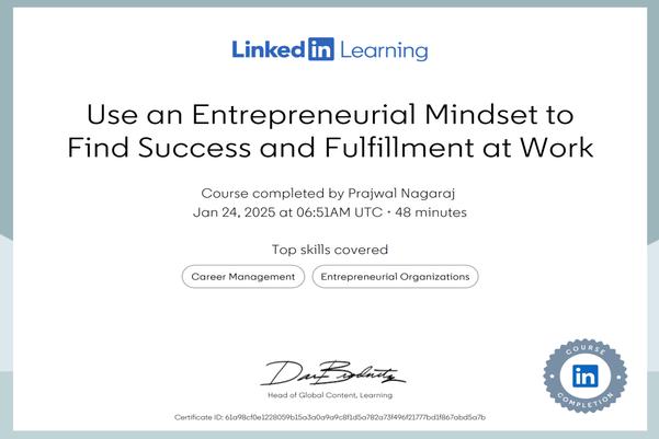 Entrepreneurial Mindset